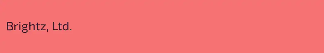 Brightz, Ltd.